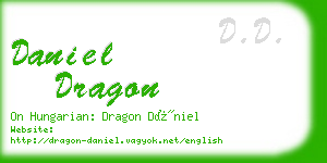 daniel dragon business card